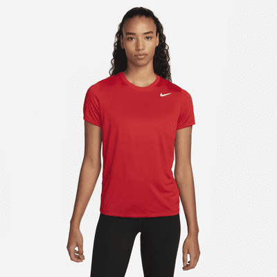 Everyday Essentials Red Dri FIT Graphic T Shirts. Nike